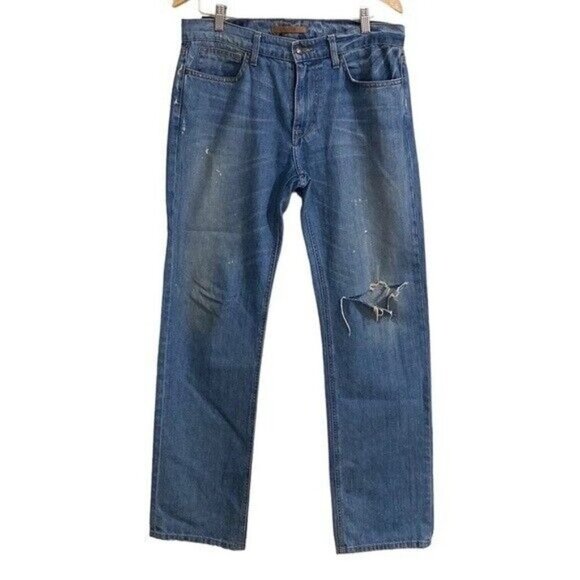 Joe’s the classic fit Mens jean destroyed distressed in size 33 - Picture 7 of 7